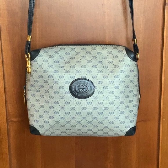 Vintage Gucci GG Monogram Crossbody Bag - Picture 7 of 15